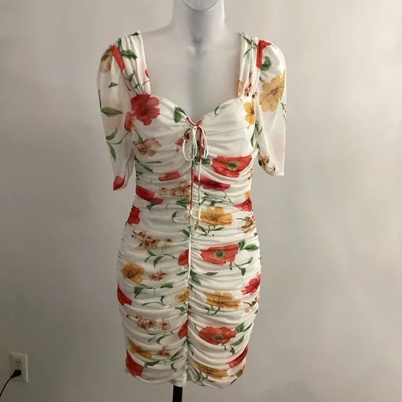 Fashion Nova | Dresses | Fashion Nova Floral Mini Dress Size Small |  Poshmark